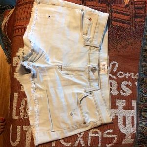 Hudson light wash jean short